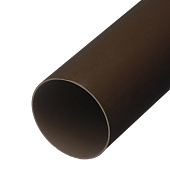 Труба водосточная Docke PREMIUM d85х3000мм, Шоколад Ral:8019 Труба водосточная Docke PREMIUM d85х3000мм, Шоколад Ral:8019