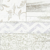  Плитка  25х50 San Remo бел геометрия GT13VG /GlobalTile (1,375м2) 