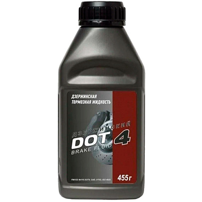  Тормозная жидкость Дзержинский DOT-4 455 гр 