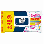 Влажные салфетки Emily Style 100+20шт Bubble Fresh с клапаном Влажные салфетки Emily Style 100+20шт Bubble Fresh с клапаном