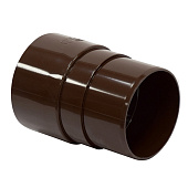 Муфта трубы ПВХ D125/82 коричневый /Технониколь Муфта трубы ПВХ D125/82 коричневый /Технониколь