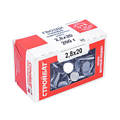  Гвозди толевые евро оцинк. 2,8х20 (0,2 кг) Стройбат 