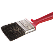 Кисть плоская Водные краски 50х12мм, смешанная щетина, красная пластиковая ручка, АКОР Кисть плоская Водные краски 50х12мм, смешанная щетина, красная пластиковая ручка, АКОР