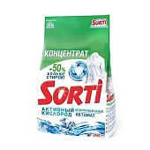 Стиральный порошок для белого SORTI Color Активный кислород авт. 2,4кг Стиральный порошок для белого SORTI Color Активный кислород авт. 2,4кг