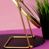 Зеркало настольное GIRLY "Golden moon", yellow Зеркало настольное GIRLY "Golden moon", yellow