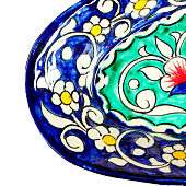 Селёдочница Риштанская Керамика, 24 см,микс 2870516 Селёдочница Риштанская Керамика, 24 см,микс 2870516