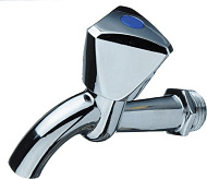 Кран водоразборный вентильный TRm 1/2" (дачный) хром 851