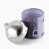 Пепельница бездымная 500 евро, 10 х 6,5 см, 534661 Пепельница бездымная 500 евро, 10 х 6,5 см, 534661