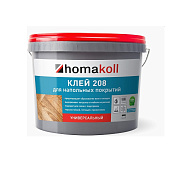 Клей универсальный для напольных покрытий 208 Хомакол 3л/4кг Клей универсальный для напольных покрытий 208 Хомакол 3л/4кг