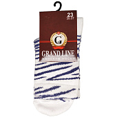 Женские носки GRAND LINE, арт. Ж-39, зебра, р. 25 Женские носки GRAND LINE, арт. Ж-39, зебра, р. 25