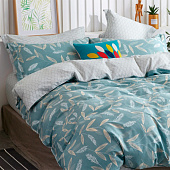  Комплект постельного белья 1,5 спальный Cleo Satin de Luxe 16/832-SK 