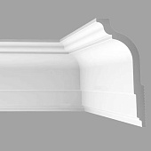  Плинтус потолочный экструд 2м 08520Е 44х73х85 бел д/натяжн потолка / Формат 