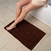  Полотенце 50х70 Ножки махровое, тёмно-коричневый, 5509 