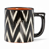 Кружка Риштанская Керамика "Атлас", 330 мл, черная 9925449 Кружка Риштанская Керамика "Атлас", 330 мл, черная 9925449