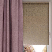  Рулонная штора Фрост Серо-бежевый  72,5х175 