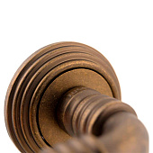  Ручка дверная RUCETTI RAP-CLASSIC-L 5 OMB старая матовая бронза 