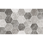  Плитка  25х50 Брилон  арт. 10-00-06-1003 серый /Нефрит (1,625м2) 