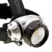 Фонарь LED налобный H19 1Вт XPE+ 6 SMD, 3хAAA КОСМОС KOC-H19-LED Фонарь LED налобный H19 1Вт XPE+ 6 SMD, 3хAAA КОСМОС KOC-H19-LED
