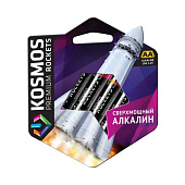  Батарейка AA/LR6 premium ROCKETS  (4шт) Космос 