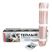 Нагревательный мат для теплого пола REXANT Classic, 0,5м2, 75Вт Нагревательный мат для теплого пола REXANT Classic, 0,5м2, 75Вт