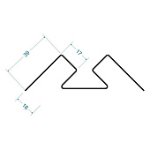 Внутренний угол Docke LUX (Канадская береза), 3м Внутренний угол Docke LUX (Канадская береза), 3м
