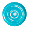  Тарелка обеденная DIWALI MARVO TURQUOISE 25см, V9696 