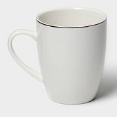 Кружка фарфоровая La Perle, 350 мл, белый 9225417 Кружка фарфоровая La Perle, 350 мл, белый 9225417
