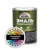  Эмаль универсальная алкидная База С Эксперт 0,8кг 