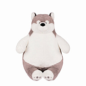  Мягкая игрушка Maxitoys, собака толстяк хаски, 90 см 