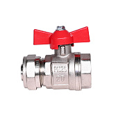 Кран шар баб 20х3/4 ВР под м/п трубу Кран шар баб 20х3/4 ВР под м/п трубу