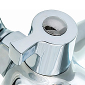  Смеситель для душа универсальный без шланга и лейки B22-029M Эверест 