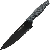  Нож кухонный шеф SATOSHI Карбон  17,5см, нерж.сталь с антиналипающим покрытием 803-074 