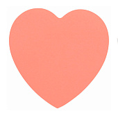 Блок самоклеящийся фигурный BRAUBERG Сердце 50л., розовый, европодвес, 122710 Блок самоклеящийся фигурный BRAUBERG Сердце 50л., розовый, европодвес, 122710