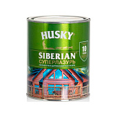  HUSKY SIBERIAN «Суперлазурь» белая 0,9 л 
