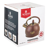 ЧАЙНИК AGNESS СО СВИСТКОМ, 3Л, 937-842 ЧАЙНИК AGNESS СО СВИСТКОМ, 3Л, 937-842