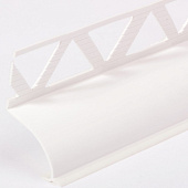 Стык ванна/плитка 32х28/1.8м под плитку с мягким краем и перфор CR 32/28 65 бел /СПб Стык ванна/плитка 32х28/1.8м под плитку с мягким краем и перфор CR 32/28 65 бел /СПб