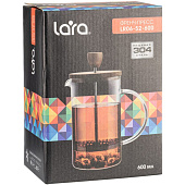 Френч-пресс 350мл LARA LR06-52-350 