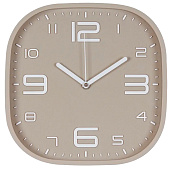 Часы настенные квадрат 25х25см, бежевый "Классика", Рубин Часы настенные квадрат 25х25см, бежевый "Классика", Рубин
