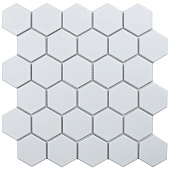  Мозаика 26,5х27,8 Hexagon small White Matt Белый арт.MT31000/LJ5108/IDL1005/Starmosaic 