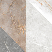  Плитка  50х25 Capella белый геометрия GT98VG /Global Tile (1,375м2) 