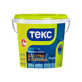  Краска латексная интерьерная Текс Универсал 1,5кг 
