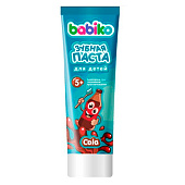 Зубная паста детская BABIKO Kids Story 75мл со вкусом колы 5+ Зубная паста детская BABIKO Kids Story 75мл со вкусом колы 5+