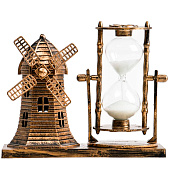 Песочные часы "Мельница", сувенирные, 15.5 х 7 х 12.5 см 7109224 Песочные часы "Мельница", сувенирные, 15.5 х 7 х 12.5 см 7109224