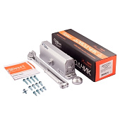 Доводчик Нора-М 4S, нагрузка от 80 до 120кг, серебро Доводчик Нора-М 4S, нагрузка от 80 до 120кг, серебро