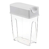 Емкость д/сыпучих  2,2л "Фолд" 185х90х240мм Смоки М1249