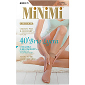  Носки женские MINIMI Brio 40 Lycra, 2 пары, цвет Daino, размер единый 