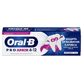 Зубная паста для детей Oral_B Pro-Junior Мягкий Вкус 75мл Зубная паста для детей Oral_B Pro-Junior Мягкий Вкус 75мл