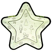 Блюдо сервировочное "щелкунчик" 21х21х2,5 см 355-408 Блюдо сервировочное "щелкунчик" 21х21х2,5 см 355-408