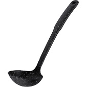 Ложка разливательная 31х9 см Linea PUNTO NERO 93-BK2C-7 Ложка разливательная 31х9 см Linea PUNTO NERO 93-BK2C-7