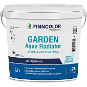  Эмаль акриловая для радиаторов гл GARDEN AQUA RADIATOR База А 2,7л 